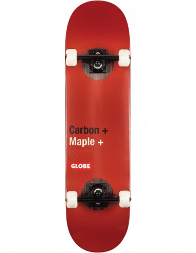 Skateboard Globe G3 Bar Red 8.25" - Skateboard Complet