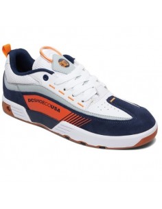 DC SHOES Legacy 98 Slim - Navy/Orange - Chaussures de skateboard