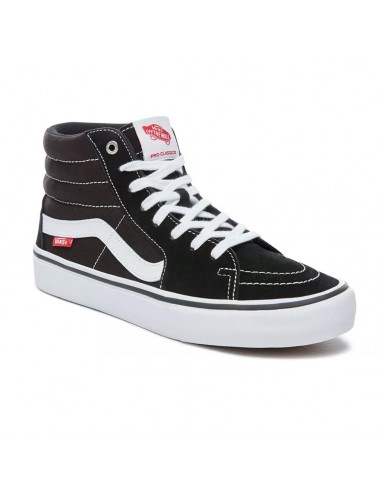 VANS Sk8 Hi Pro Zwart Wit Lederen schoenen skateboard