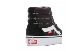 Skate shoes Hommes VANS Sk8-Hi Pro - Black/White - talon