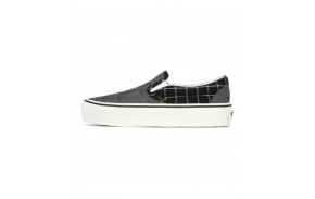 Skate Shoes Femmes VANS Slip On Platform Woven