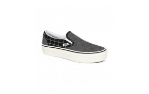 VANS Classic Slip-On Platform - Woven Check/Multi