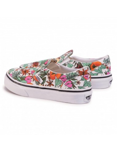 vans classic slip on multi tropic