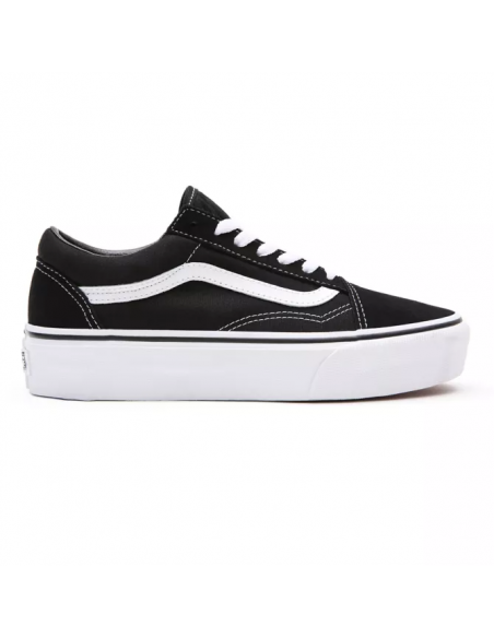 Chaussures pour femmes VANS Old Skool Platform Noir