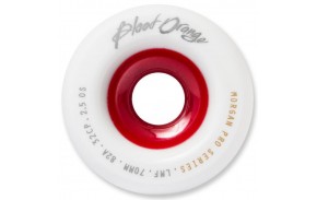 Roues de longboard Rouges Blood Orange Morgan Pro 70 mm