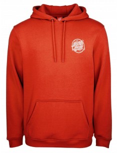 SANTA CRUZ Sweat à capuche Ermsy Twisted Hand Hood - Ketchup