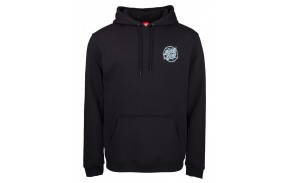 SANTA CRUZ Sweat à capuche Ermsy Twisted Hand Hood - Noir