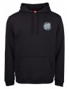 SANTA CRUZ Ermsy Felpa con cappuccio a mano ritorta - Nero