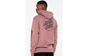 SANTA CRUZ Sweat à capuche Opus Dot Stripe Hood - Washed Grape (hoodie)