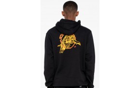 SANTA CRUZ Sweat à capuche Salba Tiger Club Hood - Noir (hoodie)