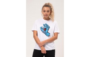 SANTA CRUZ T-shirt Screaming Hand - Femmes - Blanc (femmes)