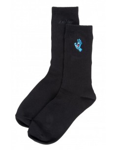 SANTA CRUZ Chaussettes Screaming Mini Hand - Noir