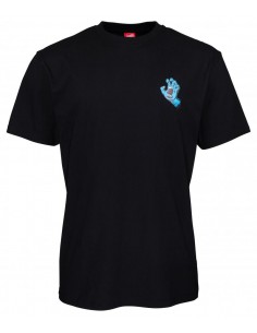 SANTA CRUZ T-shirt Screaming Hand Chest - Noir