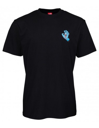 SANTA CRUZ T-shirt Screaming Hand Chest - Noir