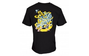 SANTA CRUZ Ermsy Twisted Hand - Noir - T-shirt (dos)