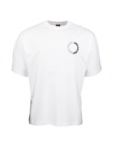 SANTA CRUZ T-shirt Scream Ying Yang Ring - Blanc