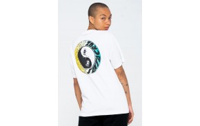 SANTA CRUZ T-shirt Scream Ying Yang Ring - Blanc model