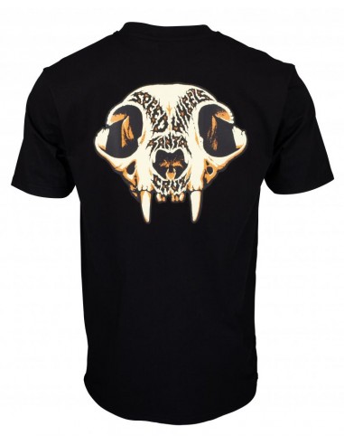 SANTA CRUZ T-shirt SW Skull - Black - Skateboarding clothes