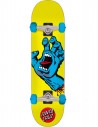 Skateboard SANTA CRUZ Screaming Hand 7.75" Geel - volledige versie