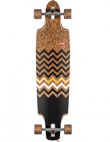 Globe Spearpoint 40" Cork Zagged - Longboard Complete