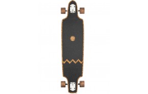 Globe Spearpoint 40" Cork Zagged - Longboard Complete