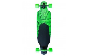 Dusters  Channel Snakeskin 38" Green - Longboard complètes