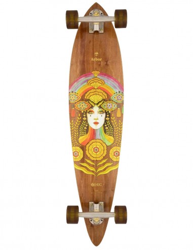 Arbor Fish 37" Solstice Hilary Jane Multi - Longboard complète