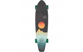 GLOBE Arcadia 36" Black Maple Chromeset - Longboard complète