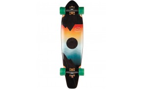 GLOBE Arcadia 36" Black Maple Chromeset - Longboard complète