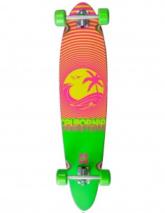 Dusters California Dreaming 40" Neon Green - Longboard complète