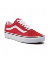 VANS Old Skool Pro Daim - Rosso/Bianco - Scarpe da Skate