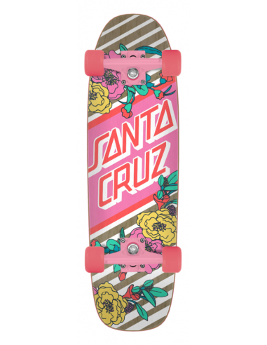 SANTA CRUZ Floral Stripe Street 8.4" - Cruiser