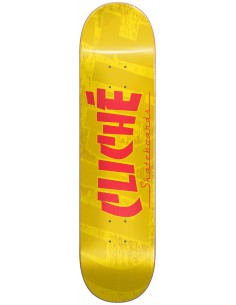 Cliché Banco RHM Yellow 8.0" - Plateau de skateboard