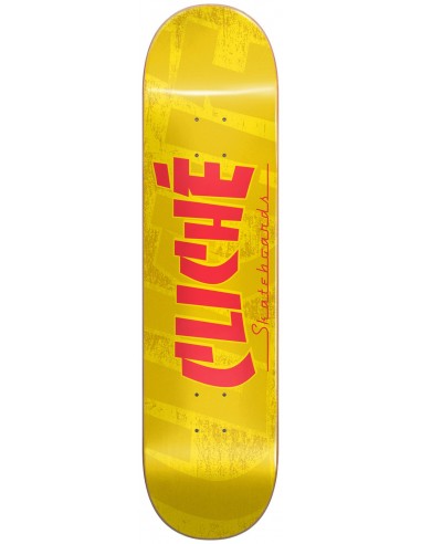 Cliché Banco RHM Yellow 8.0" - Plateau de skateboard