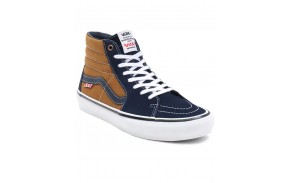 VANS SK8 Hi - Navy/Golden Brown - Chaussures de skate