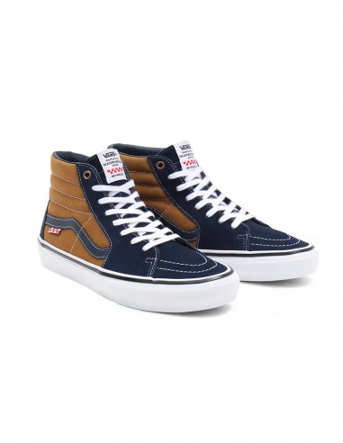 Vans montante outlet marron