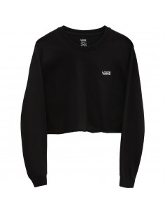 VANS Junior V LS Crop Crewneck Femmes - Noir