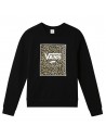 VANS Leopard Box Crewneck Enfants - Noir