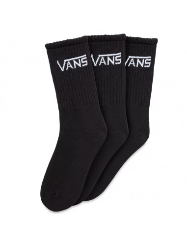 VANS Classic Crew Chaussettes Pack de 3 Enfants - Noir