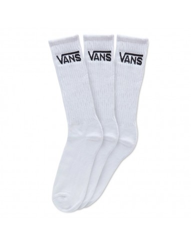 VANS Classic Crew Chaussettes Pack de 3 Enfants - Blanc