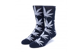 HUF Chaussettes Essentials Plantlife Pack de 3 - Noir / Blanc / Navy (hommes)