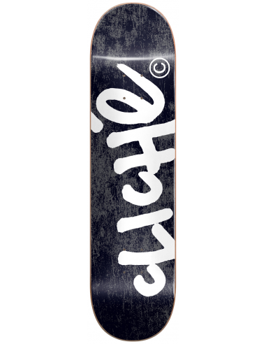 Skate deck Cliché Handwritten 8.25 black