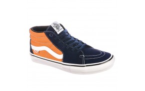 VANS Skate Grosso Mid - Navy/Orange - Chaussures de skate