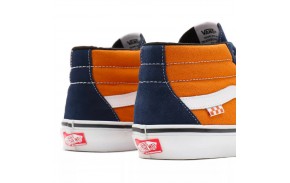 Skate shoes VANS Grosso Mid Navy Orange - Talons