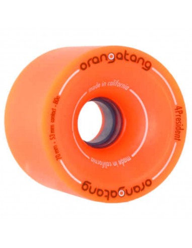 Roues de longboard Orangatang 4President 70mm Orange