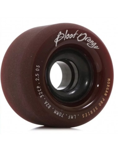 Roues de longboard BLOOD ORANGE Morgan Pro 65 mm - Midnight series