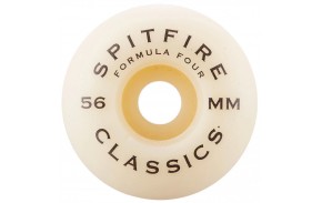 Roues de skate SPITFIRE Formula Four 56mm bleu logo