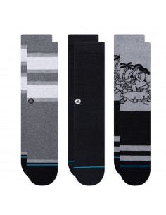 STANCE Transporter 3-pack - Noir - Chaussettes