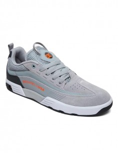 DC SHOES Legacy 98 Slim - Grey/Orange/Grey - Chaussures de skate