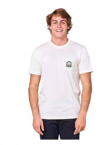 Tshirt Rip Curl Horizon Badge pour Hommes